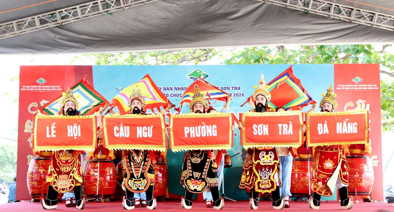 Fiesta del culto a la pesca se celebra en Da Nang